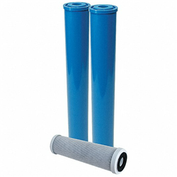 Cartridge Replacement Kit for HY-122-DI (10" Carbon, (2) 20" Mixed Bed DI) - 2-1/2" Diameter HYK-001