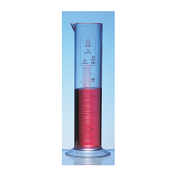 Graduated cylinder, low form, PP, 20.0ml, embossed scale, 1000ml / PK 5