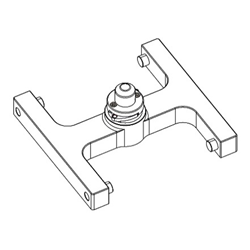 Swing-out rotor for MT plates, RM 2/6, 2 places, max. 6 MT/2 DeepW. plates,  Centric / EA