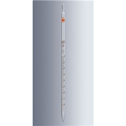 Grad.pipettes cl. AS compl.del. amber grad. 25:0.1 ml / PK 10