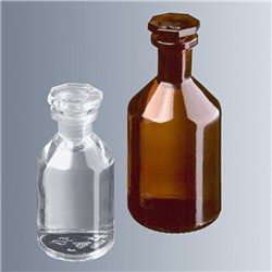 Reagent bottles narrow neck amber glass 500 ml / PK 10